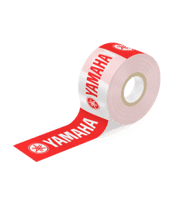 avspärrningsband med tryck 75mm